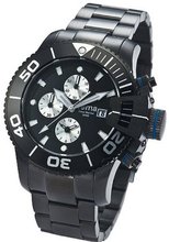 Yema YMHF0202 Sous Marine Chronograph Analog Display Analog Quartz Black