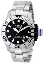 Yema YMHF0302 Sous Marine Analog Display Japanese Automatic Silver