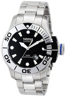 Yema YMHF0302 Sous Marine Analog Display Japanese Automatic Silver