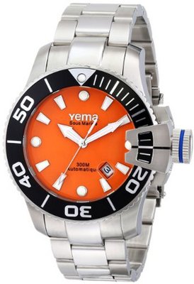Yema YMHF0304 Sous Marine Analog Display Japanese Automatic Silver
