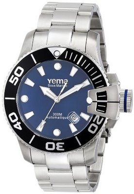 Yema YMHF0305 Sous Marine Analog Display Japanese Automatic Silver