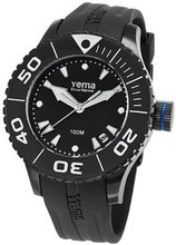 Yema YMHF0405 Sous Marine Lady Analog Display Analog Quartz Black