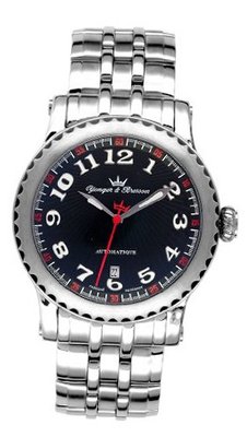 Yonger & Bresson YBH 8302C-01 Black dial .
