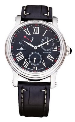 Yonger & Bresson YBH 8302H-03 Brown Calfskin Crocodile band .