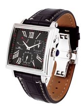 Yonger & Bresson YBH 8304H-02 Brown Calfskin Crocodile band .