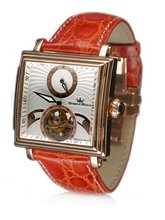 Yonger & Bresson YBH 8304L-05 Black Calfskin Crocodile band .