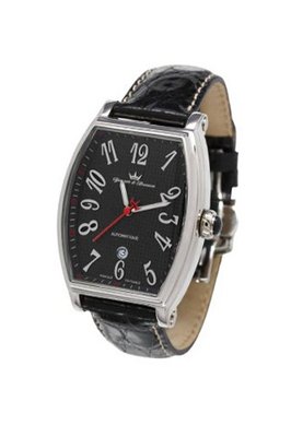 Yonger & Bresson YBH 8306K-02 Orange Calfskin Crocodile band .