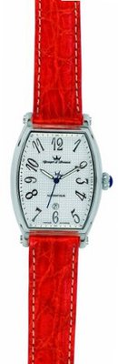 Yonger & Bresson YBH 8306K-03 Brown Calfskin Crocodile band .