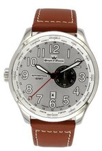 Yonger & Bresson YBH 8324-19 Black Calfskin band .