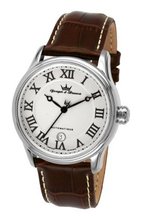 Yonger & Bresson YBH 8325-03 Black Calfskin band .