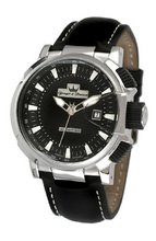 Yonger & Bresson YBH 8332-02 Black Calfskin band .