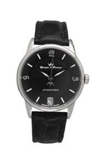 Yonger & Bresson YBH 8335-13 Black Calfskin band .