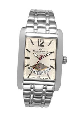 Yonger & Bresson YBH 8336-10 Black Calfskin band .