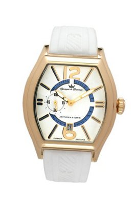 Yonger & Bresson YBH 8342-02 M Silver stainless-Steel band .