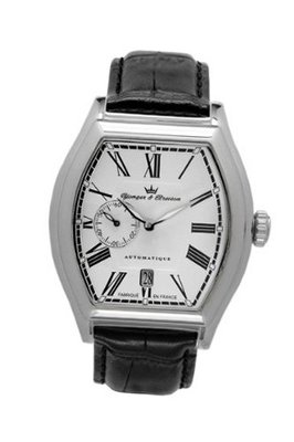 Yonger & Bresson YBH 8342-11 Black Calfskin band .