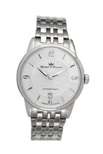 Yonger & Bresson YBH 8343-11 M Silver stainless-Steel band .