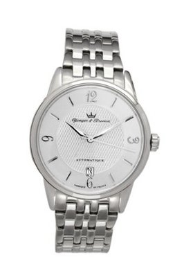 Yonger & Bresson YBH 8343-11 M Silver stainless-Steel band .