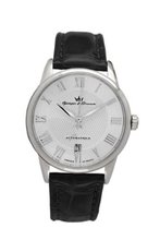 Yonger & Bresson YBH 8343-55 Brown Calfskin band .