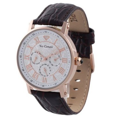 uYvesCamani Yves Camani Gents BAROCCO Red Gold YC1001-H 