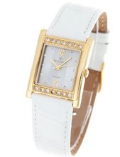 Yves Camani Quartz YC1027-E with Leather Strap