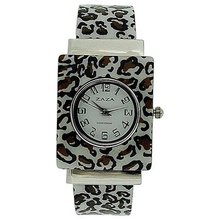 Zaza London Analogue Ladies-Girls Animal Print Plastic Bangle Style Dress