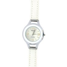 Zaza London Silver Tone Sunray Dial Dome Shaped Ladies LLB853