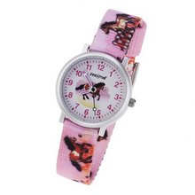 Zeeme es 095000003 Girls' Analog Quartz with Nylon Strap, Horse Design