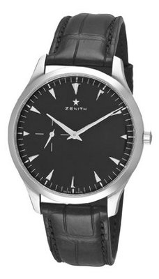 Zenith 03.2010.681/21.c493 Elite Ultra Thin Black Dial