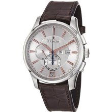 Zenith 0320704054.02C Class Winsor Brown Leather Strap