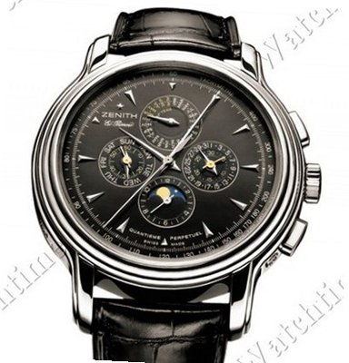 Zenith ChronoMaster Grande ChronoMaster XXT Quantième Perpétuel Black Tie