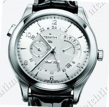 Zenith Class Class Réserve de Marche & Dual Time Elite