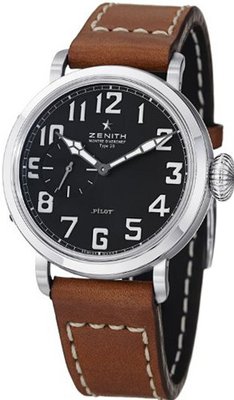 Zenith Pilot Montre D'Aeronef Type 20 Luminous Automatic 03.1930.681/21.C723