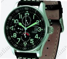 Zeno- Basel Others X-Large GMT Power Reserve Pilot