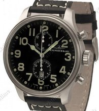 Zeno- Basel Oversized Oversized Pilot Chronograph Bi-Compax Date