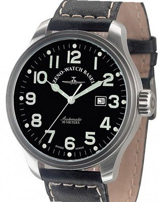 Zeno- Basel Oversized Pilot Oversized Automatic Date