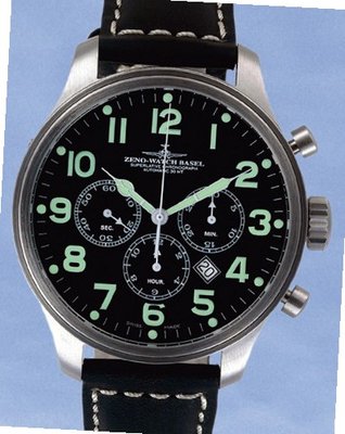 Zeno- Basel Oversized Pilot Oversized Chronograph