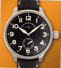 Zeno- Basel Oversized Super Oversized Winder XXXL Flieger-Hand-wound 