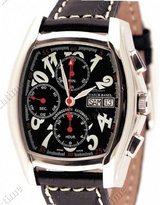 Zeno- Basel Tonneau Screen Chronograph