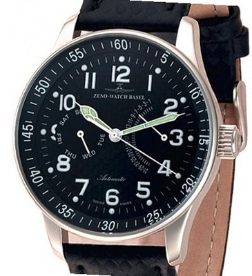 Zeno- Basel X-Large Day Date Retorgrade