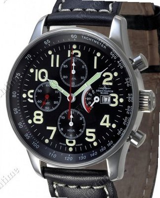 Zeno- Basel X-Large X-Large Pilot Chrono Power Reserve