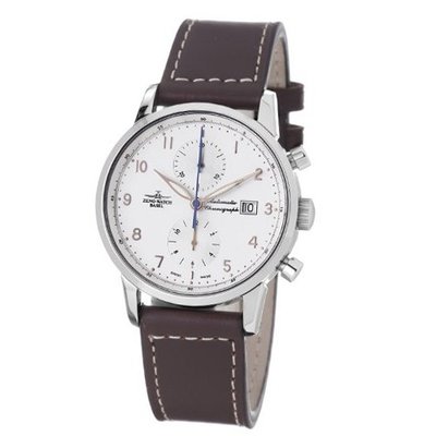 Zeno 6069BVD-F2 Magellano Silver Chronograph Dial