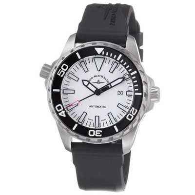 Zeno 6603-2824-A2 Divers Black Rubber Strap