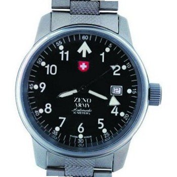 Zeno Army Pilot Fliegeruhr Ref. 6554 LB-SV-MT
