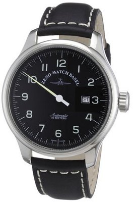 Zeno Basel Automatic Oversized 8554UNO-pol-a1 with Leather Strap