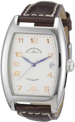 Zeno Basel Automatic Tonneau OS 8080-f2 with Leather Strap