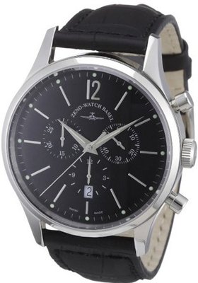 Zeno Basel Quartz Quarz 6564-5030Q-i1 with Leather Strap