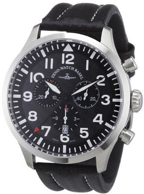 Zeno Basel Quartz Quarz 6569-5030Q-s1 with Leather Strap