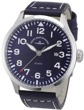 Zeno Basel Quartz Quarz 6569-515Q-a4 with Leather Strap