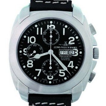 Zeno Carre Sapphire Oversized Chronograph Ref. 8600 TVDD A-SV