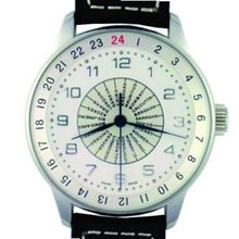 Zeno Master Pilot World Time Ref. P563 WT-CWWW